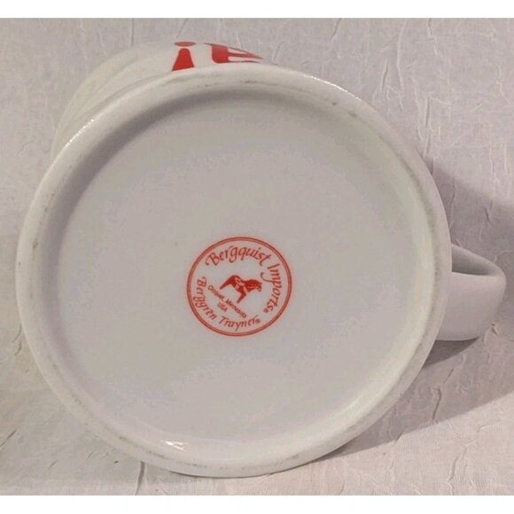 Uff Da! Mug Bergquist Imports Coffee Cup Scandinavian Crumpled Look Minnesotan - Picture 3 of 10